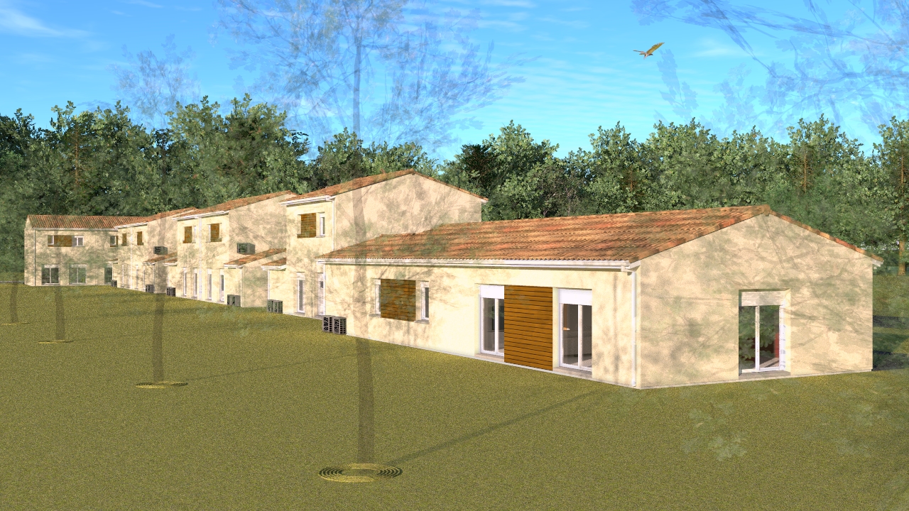 Saint Savin, projet de 10 maisons